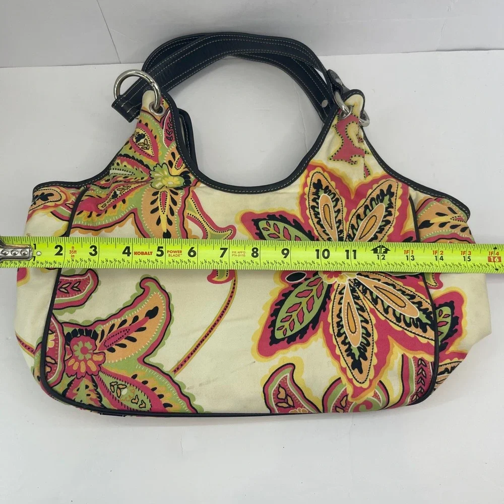 Floral Shoulder Bag‎ Y2K Resort Lilly Pulitzer Style Paris Hilton Bright Purse